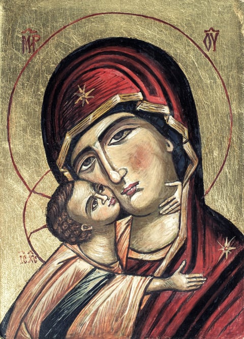Illuminated Gospel Passage